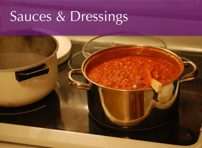 Sauces nd Dressings 1 2 768x561